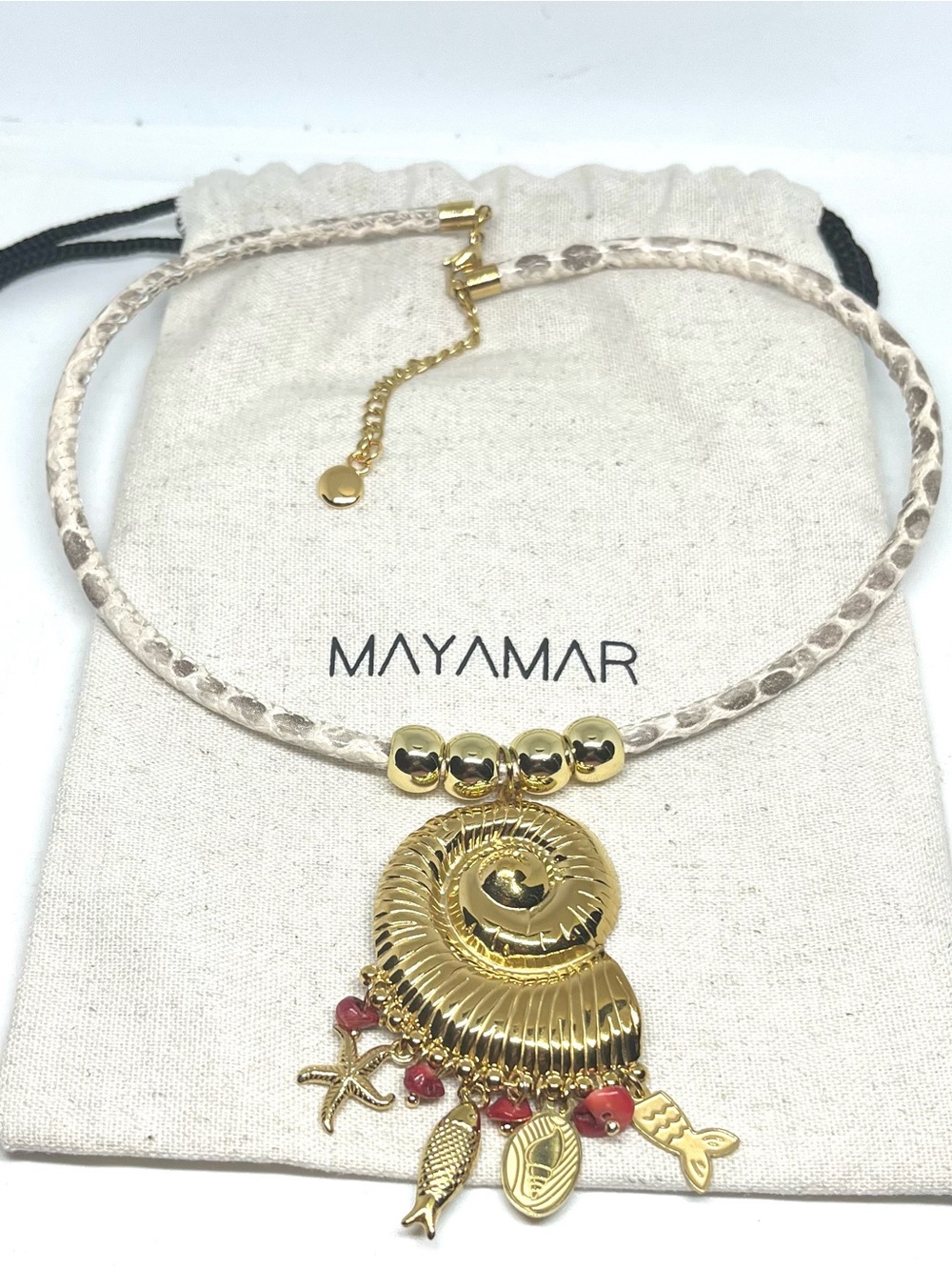 MAYAMAR Shell & Sea Charms Necklace